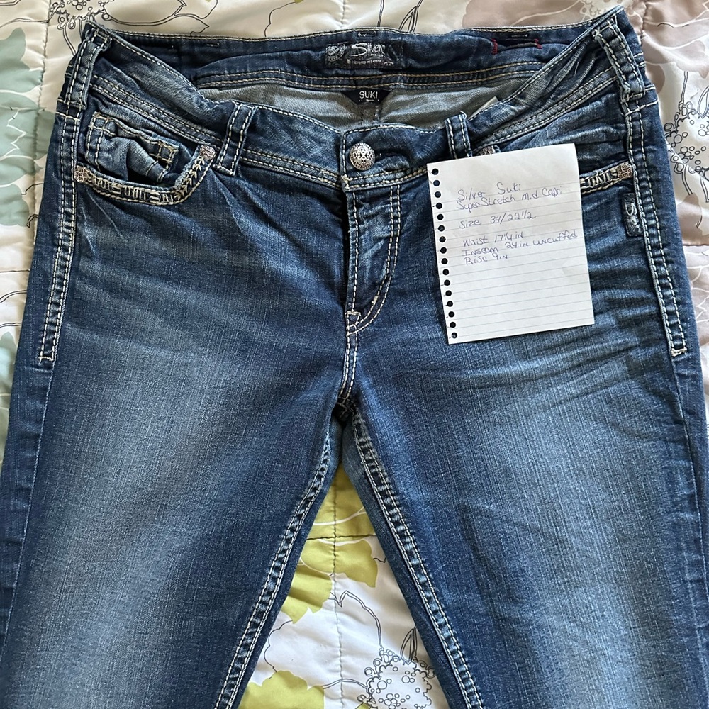 Silver Jeans Suki Capri